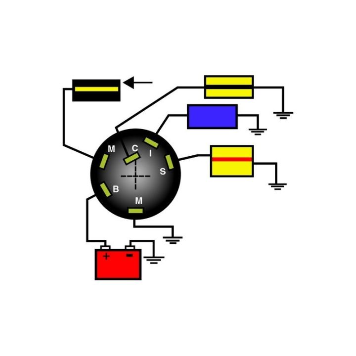 CONTACTEUR A CLE MERC.