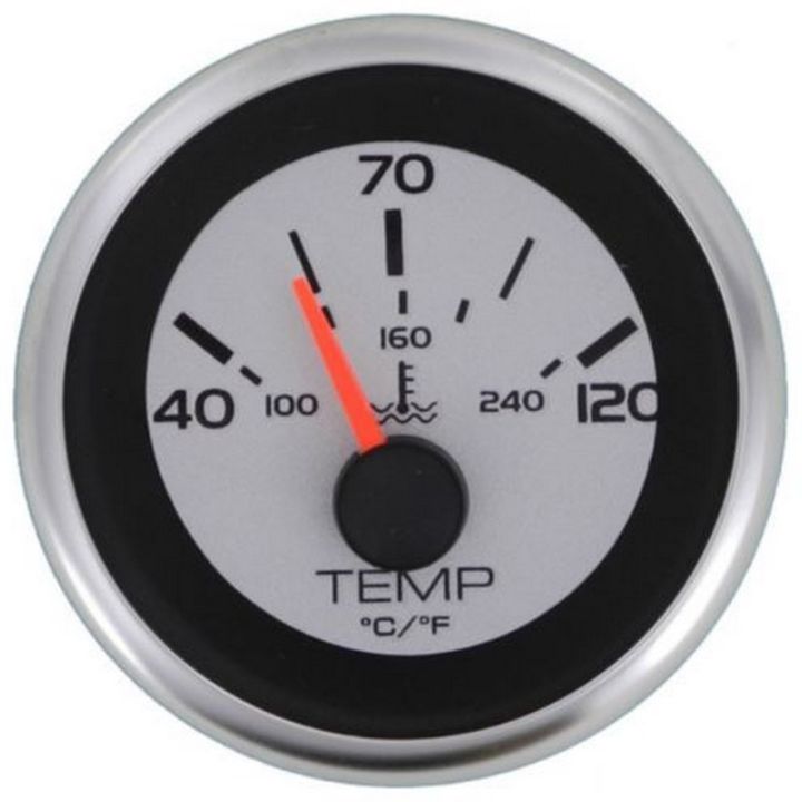 THERMOMETRE EAU ARGENT PRO TYPE VDO