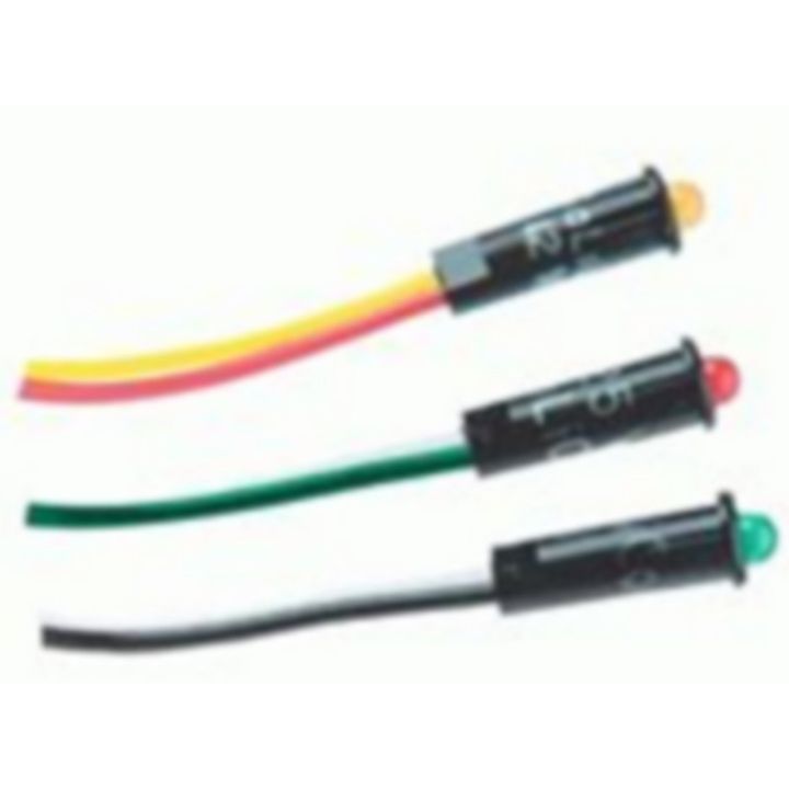 LAMPE LED A ENCASTRER 12/24V JAUNE