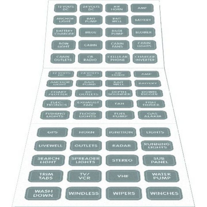 JEU DE 60 ETIQUETTES GRISES 9,53x15,88MM