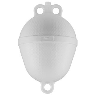 BOUEE PLASTIQUE BLANCHE Ø250x390MM