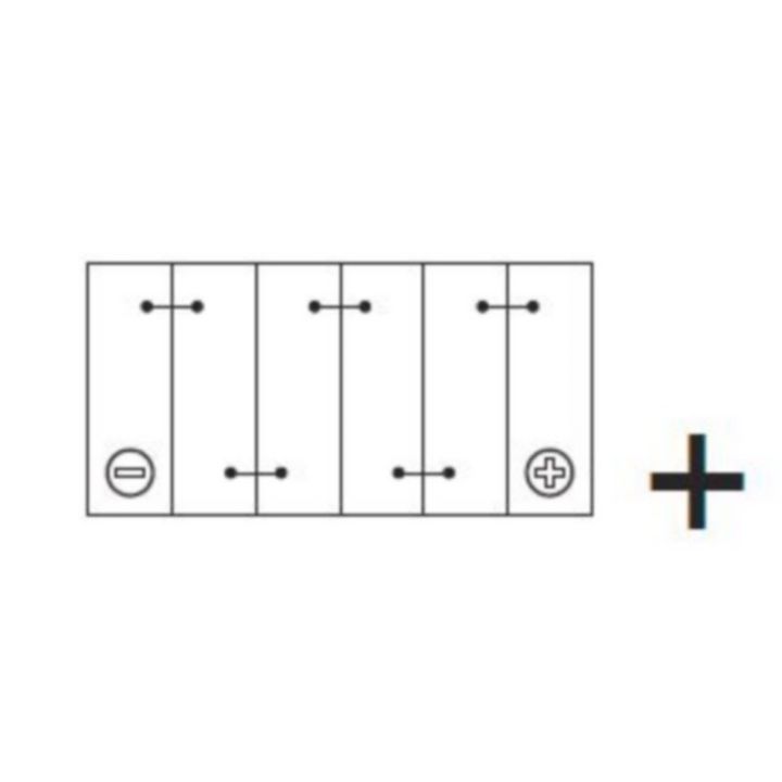 BATTERIE AGM 12V 90AH 850A