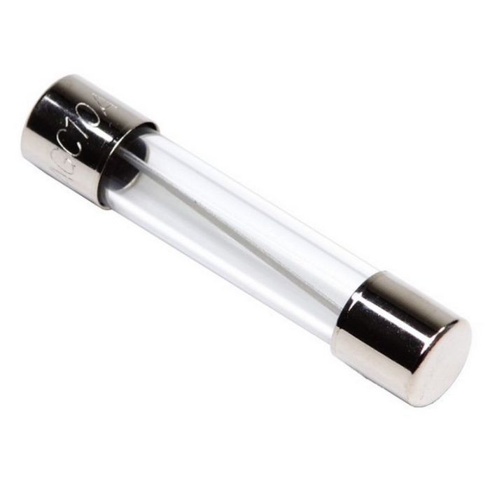 10 FUSIBLES VERRE 6X32MM - 1A