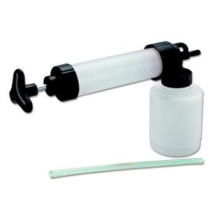 SERINGUE VIDANGE AVEC POT 1L ET 2 TUBES