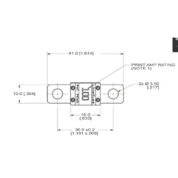 5 FUSBLES MIDI ORANGE - 30A