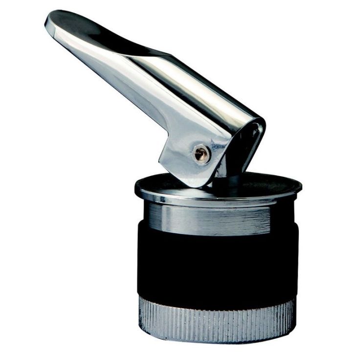 BOUCHON LAITON CHROME AVEC MEPLAT Ø25MM