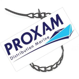 12 COLLIERS AVEC ANNEAU DE MONTAGE 4X300 MM NOIR