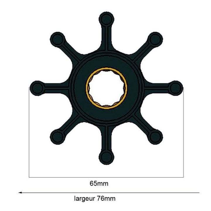 TURBINE 12 CANNELURES