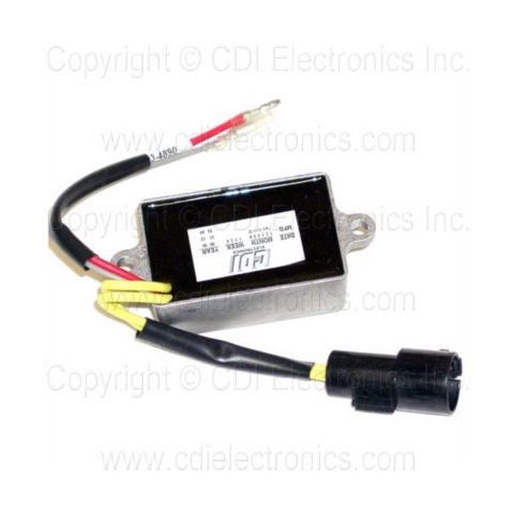 JOHNSON EVINRUDE REGULATOR/RECTIFIER - 20AMP