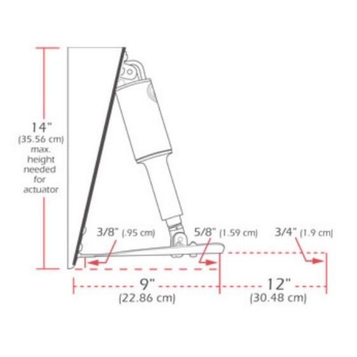 KIT FLAPS 12V STD 300x300MM