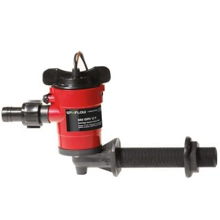 POMPE DE VIVIER A ENTREE COUDEE 70L/MIN