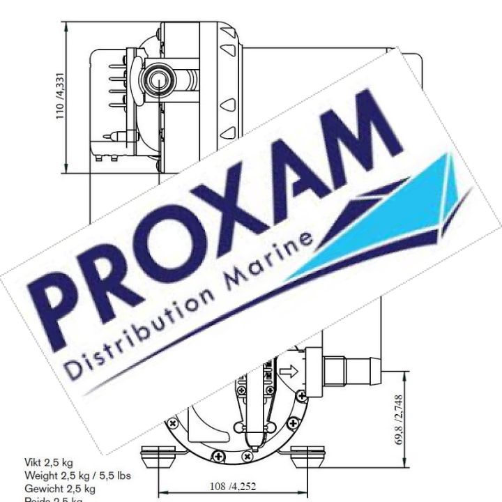 POMPE DE LAVAGE WD 5.2 24V 20L/MIN 5 BAR