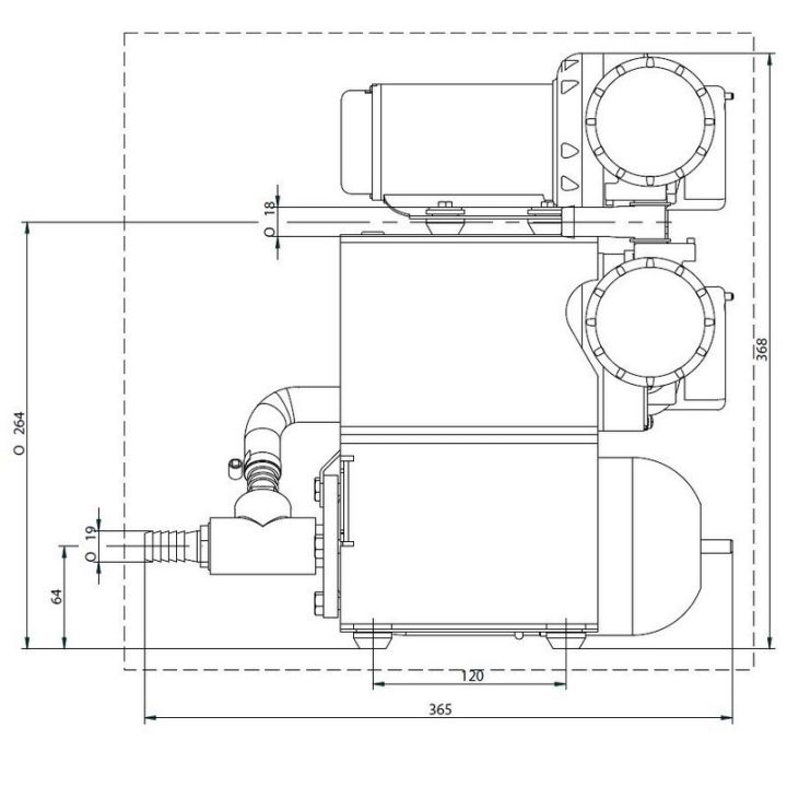 GROUPE D'EAU WPS 10.4 DUO 40L/MIN 12V