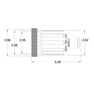 COUVERCLE ETANCHE POUR FICHE FEMELLE 32A 230V
