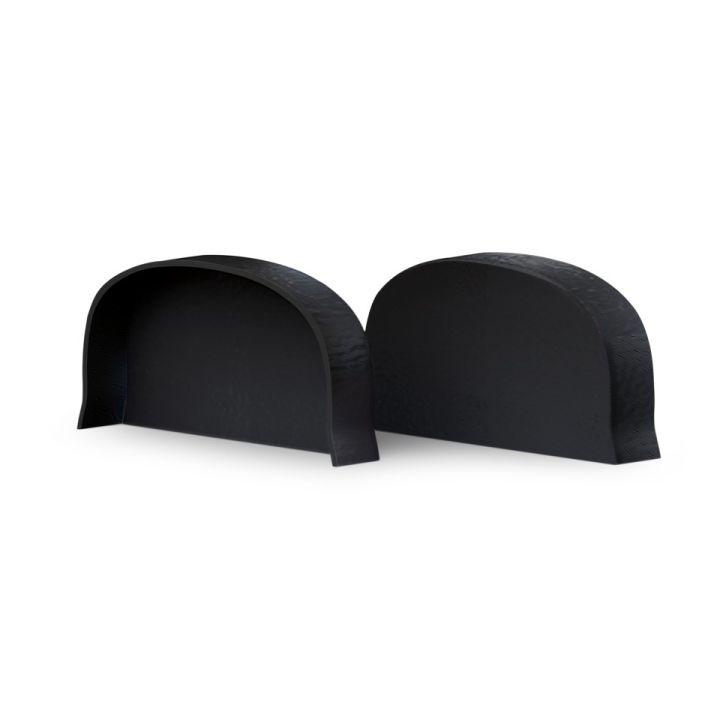 EMBOUT DE LISTON PVC POUR BUMPER 125 NOIR