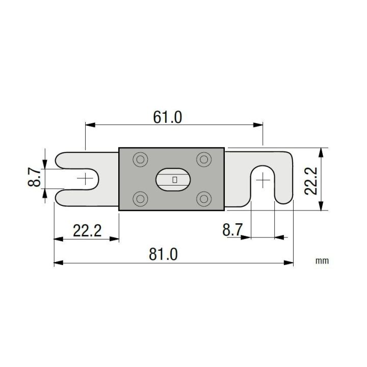 FUSIBLE TYPE ANL 350A