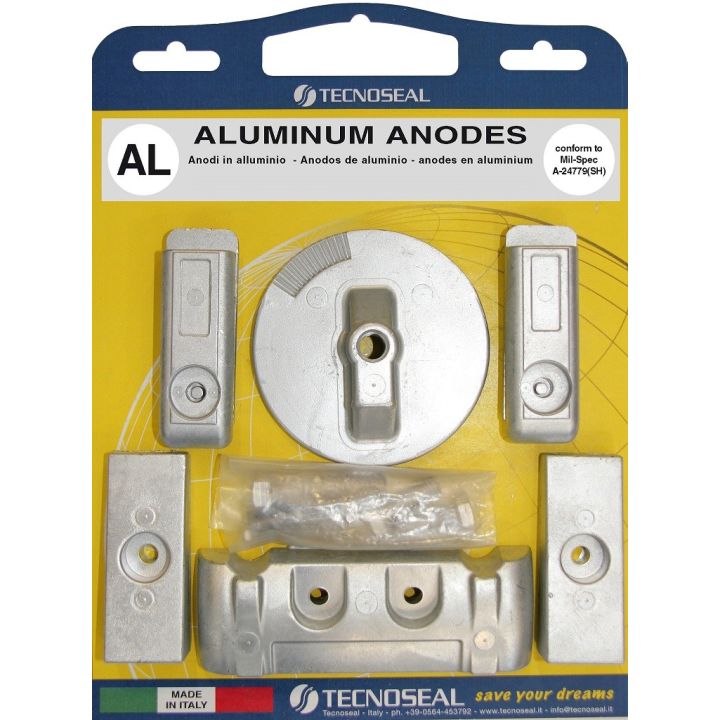 ANODES ALU - KIT VERADO 6 AL