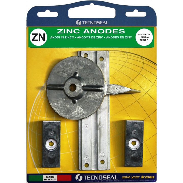 ANODES ZINC - KIT F30-F40-F60