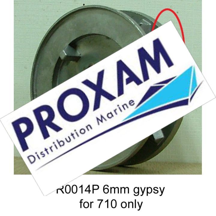 BARBOTIN INOX 6MM DIN766 POUR "PRO 710"