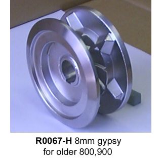 BARBOTIN INOX 8MM DIN766 POUR "NON PRO 800&900"