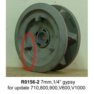 BARBOTIN INOX 7MM DIN766 POUR "PRO 800&900/ PRO V 600&1000"