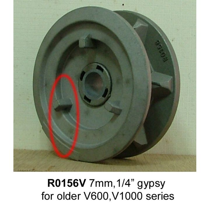 BARBOTIN INOX 6MM DIN766 POUR "NON PRO V 600&1000"