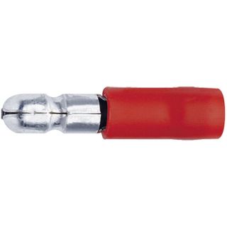 FICHE PRE-ISOLEE ROUGE Ø4MM (BTE 100)
