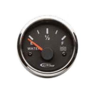 INDICATEUR NIVEAU EAU 12V - 10/180OHM NOIR