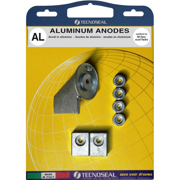 ANODES ALU - KIT SUZUKI 40-50 AL