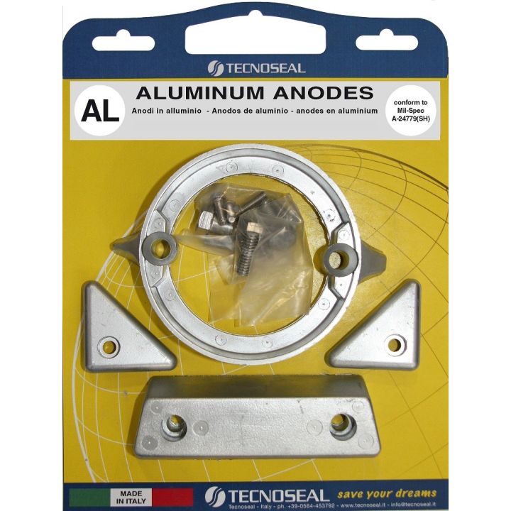 ANODES ALU - KIT VOLVO DP 290 AL-C