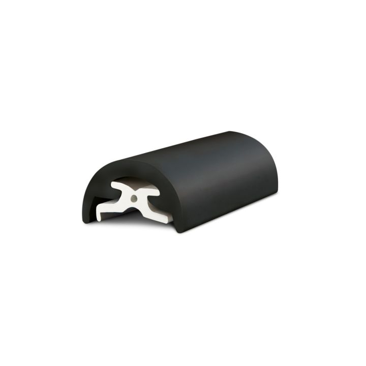 PROFIL EXTERNE RADIAL 40 NOIR - BOBINE 24M