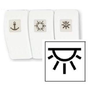 CACHE BLANC ECLAIRAGE COCKPIT