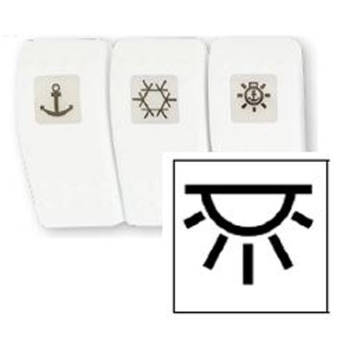 CACHE BLANC ECLAIRAGE COCKPIT