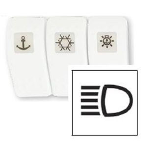 CACHE BLANC FEU DE ROUTE