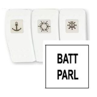 CACHE BLANC BATTERIE EN PARALLELE