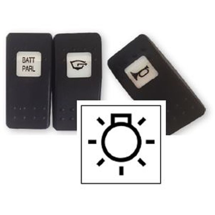 CACHE NOIR ECLAIRAGE CABINE