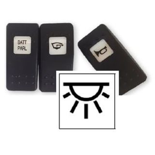 CACHE NOIR ECLAIRAGE COCKPIT