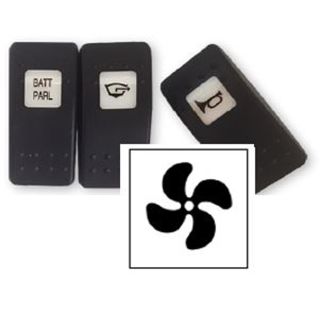 CACHE NOIR VENTILATEUR