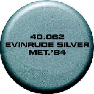 AEROSOL PEINTURE EVINRUDE SILVER METAL 84 400ML