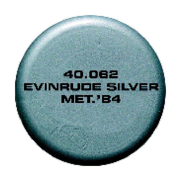 AEROSOL PEINTURE EVINRUDE SILVER METAL 84 400ML