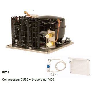 KIT COMPLET GROUPE FROID DOMETIC CU55+VD01