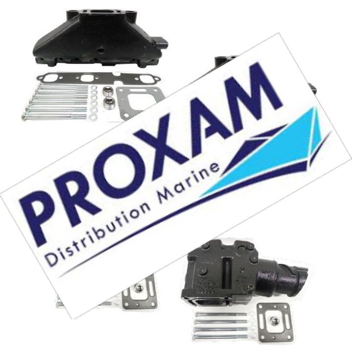 KIT COUDES ET COLLECTEURS BARR USA V6 MERCRUISER