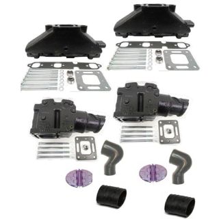 KIT COUDES ET COLLECTEURS BARR USA V6 MERCRUISER