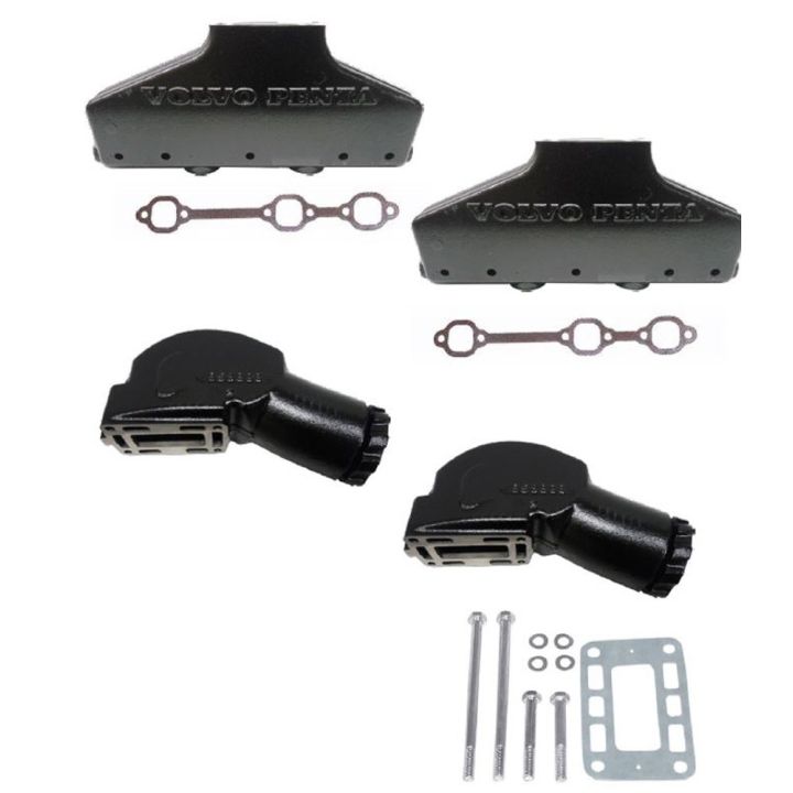 KIT COUDES ET COLLECTEURS BARR USA V6 VOLVO