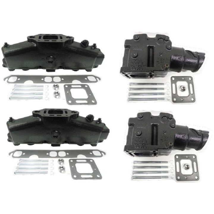 KIT COUDES ET COLLECTEURS BARR USA V8 MERCRUISER