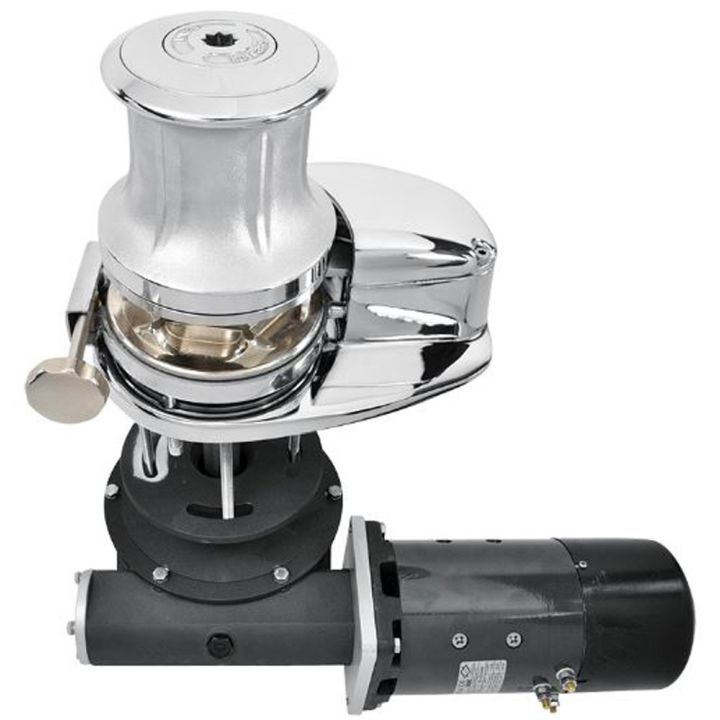 GUINDEAU VERTICAL X4 BRONZE CHROME, CW, POUPEE, Ø14MM ISO 24V 2700W