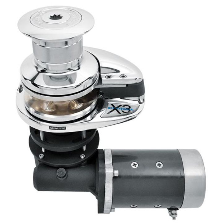 GUINDEAU VERTICAL X3 BRONZE CHROME, POUPEE, Ø8MM 12V 1500W