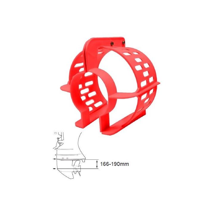 PROTECTEUR HELICE 70-140CV ROUGE