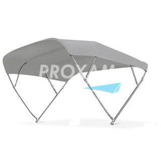 BIMINI FLY INOX 4 ARC. LARGEUR 270 TOILE GRISE