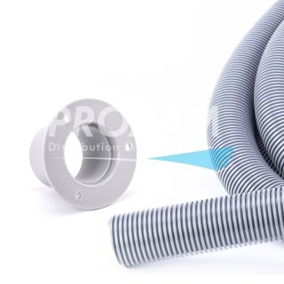 KIT DE GAINE GRISE 1,50M AVEC BRIDE Ø50MM